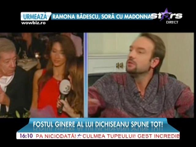 Fostul ginere al lui Ion Dichiseanu a rupt tăcerea!
