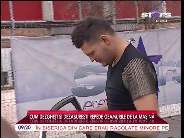 Cum dezgheţi şi dezabureşti repede geamurile de la maşină