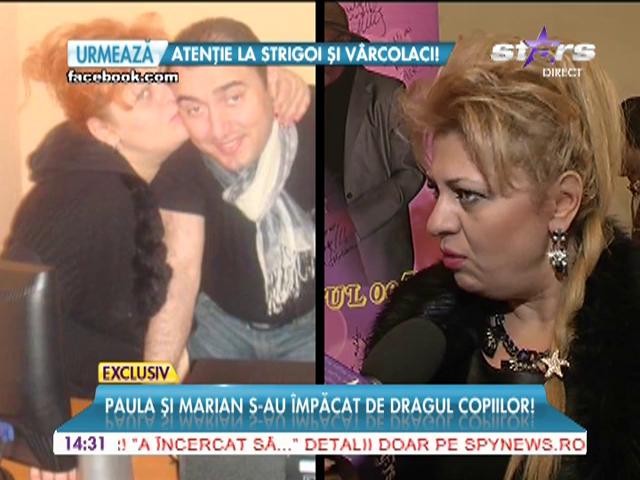 Paula Lincan și Marian Mexicanu' s-au &icirc;mpăcat de dragul copiilor