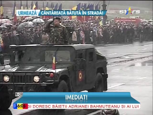 1 decembrie, paradă &icirc;n ger!