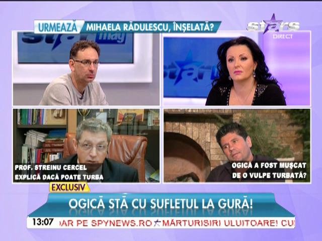 Stelian Ogică stă cu sufletul la gură! A fost muşcat de o vulpe turbată?