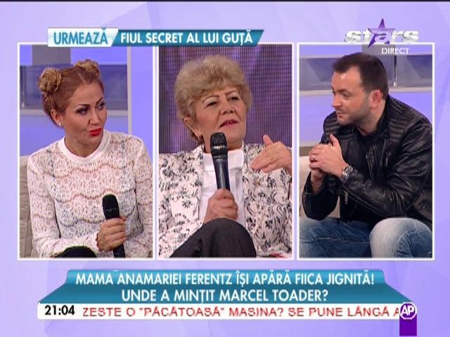 Mama Anei Mariei Ferentz &icirc;şi apără fiica jignictă! Unde a minţit Marcel Toader?