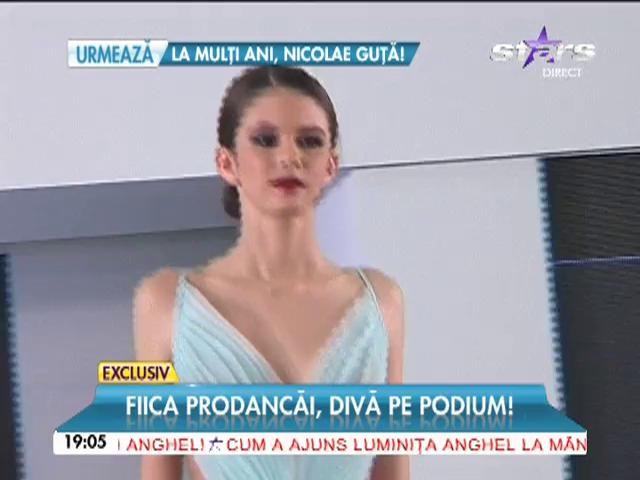 Fiica prodancăi, divă pe podium!