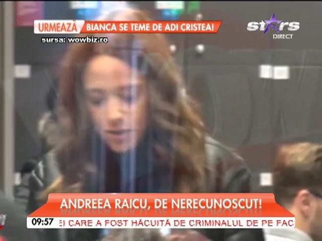 Andreea Raicu, de nerecunoscut! Cum a ieşit pe stradă