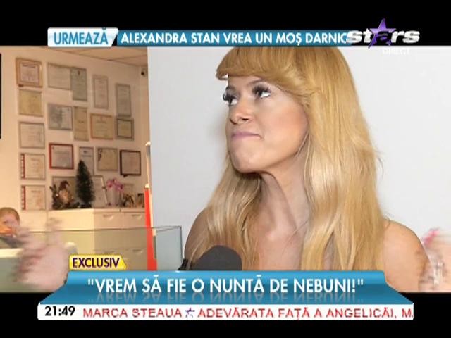 Anda Adam, dezvăluiri inedite despre nuntă: "Vreau o nuntă de nebuni!"