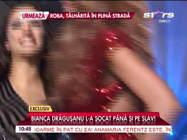 Şi divele ştiu să coasă! Bianca Drăguşanu &icirc;l va şoca p&acirc;nă şi pe Victor Slav