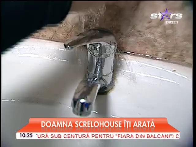 Cum cureţi rapid calcarul din baie