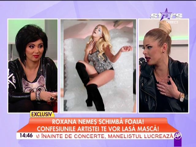 Roxana Nemeş schimbă foaia! Confesiunile artistei te vor lăsa mască!
