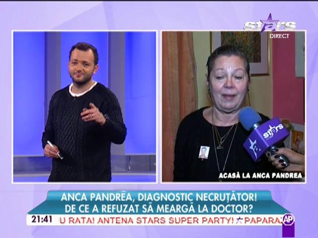 De ce a refuzat Anca Pandrea să meargă la doctor: "Vreau să merg la Iura"