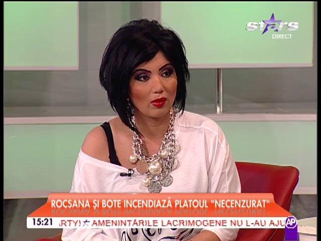 Rocsana şi Bote incendiază platoul "Necenzurat"