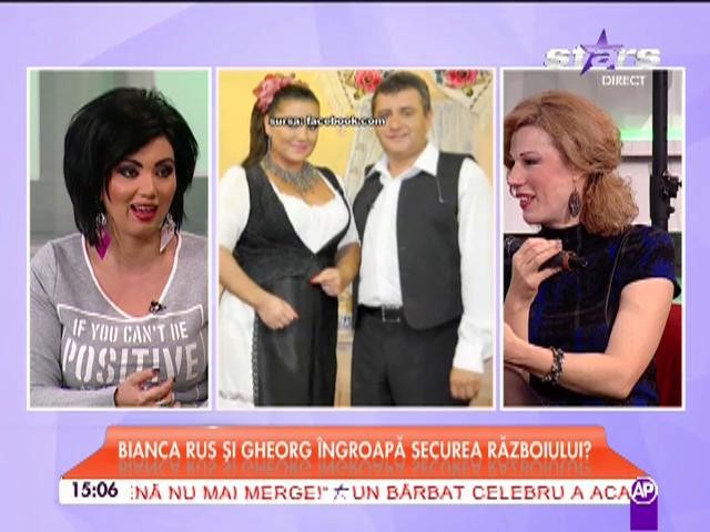 Bianca Rus şi Gheorg &icirc;ngroapă securea războiului? "Nu o să neg ceea ce s-a &icirc;nt&acirc;mplat"