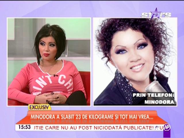Minodora a slăbit 23 de kilograme şi tot mai vrea: "Toată viaţa mea este o luptă cu dietele"