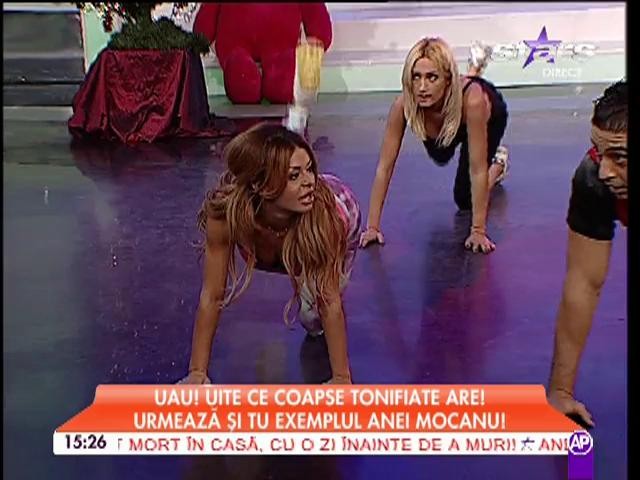 Ce coapse tonifiate are! Urmează şi tu exemplul Anei Mocanu