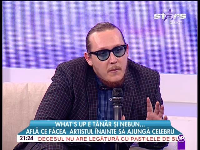 What's up, amintiri din adolescență! Află ce făcea artistul &icirc;nainte să ajungă celebru
