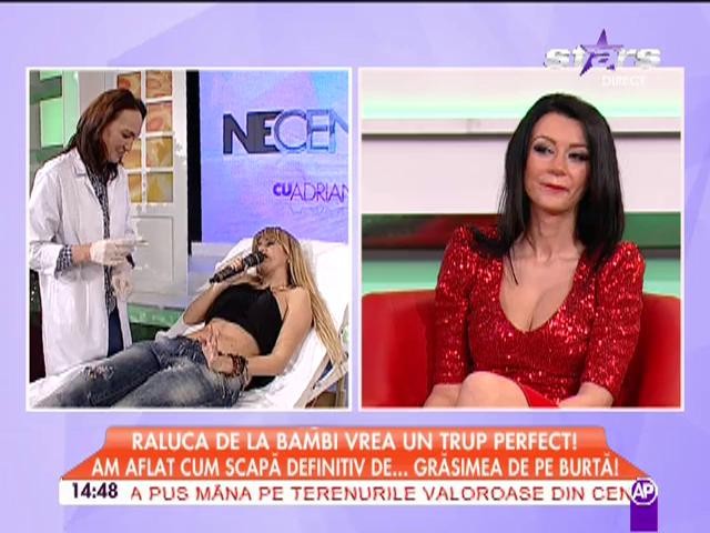Raluca de la Bambi vrea un trup perfect! Am aflat cum scapă definitiv de... grăsimea de pe burtă