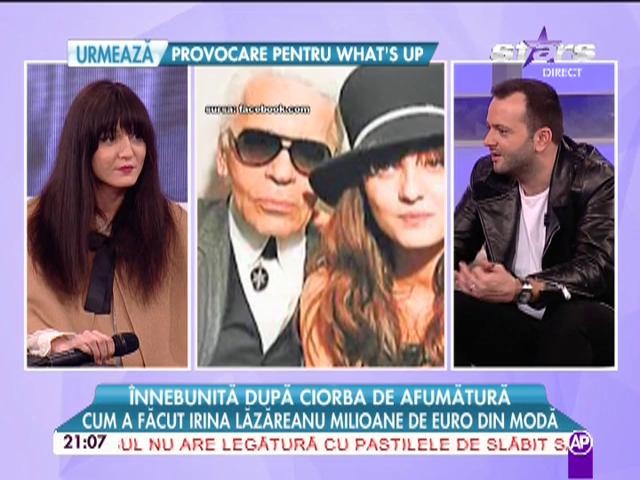A făcut milioane de euro din modă! Irina Lăzărescu este muza lui Karl Lagerfeld