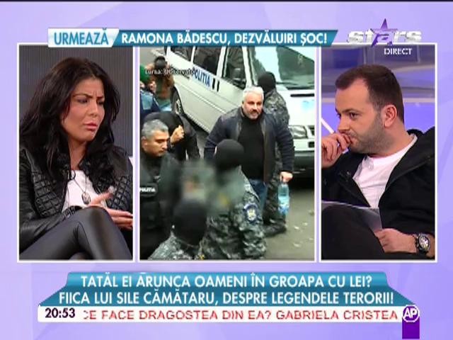 Fiica lui Sile Cămătaru, mesaj pentru dușmani