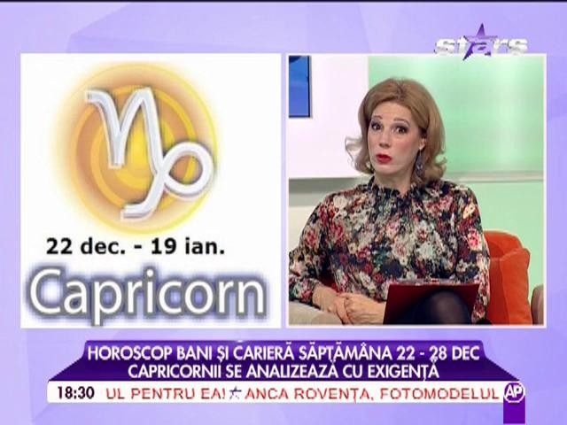 Horoscopul pentru bani și carieră pentru săptămâna 21 - 28 decembrie 2014