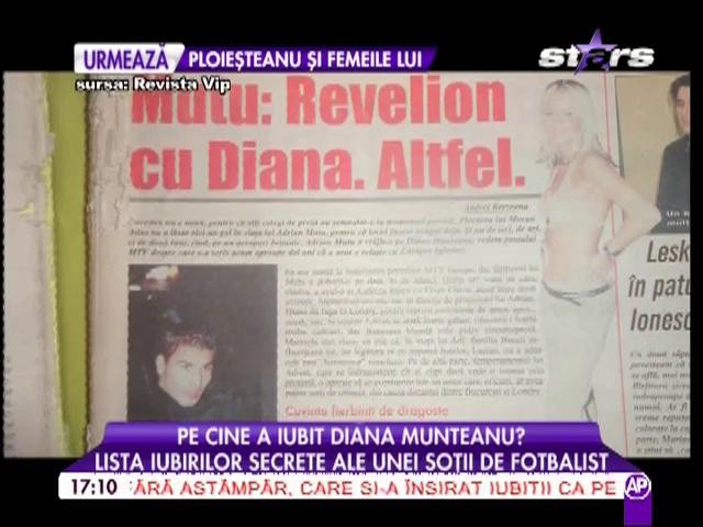 Pe cine a iubit Diana Munteanu? Lista iubirilor secrete ale unei soții de fotbalist