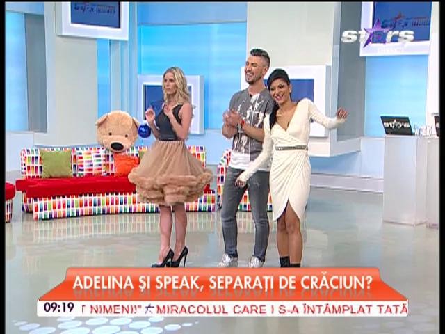 Adelina și Speak, separați de Crăciun? Cine va fi &icirc;ntre ei &icirc;n noaptea de Crăciun?