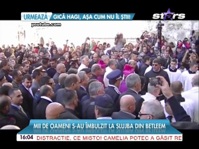 Slujbe speciale la Vatican și la Betleem!