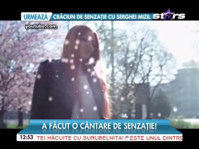 Asta nu te aşteptai să facă Lidia Buble! A făcut o c&acirc;ntare de senzaţie !