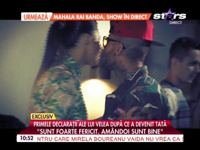 Primele declarații ale lui Velea