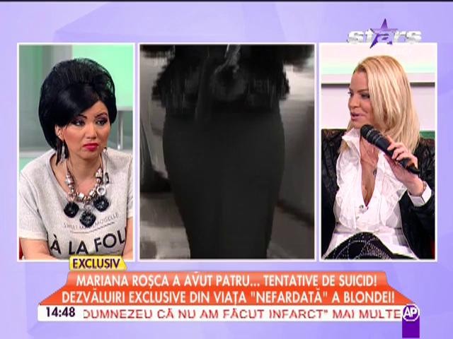 Mariana Roşca a avut patru tentative de suicid! Dezvăluiri exclusive din viaţa "nefardată" a blondei