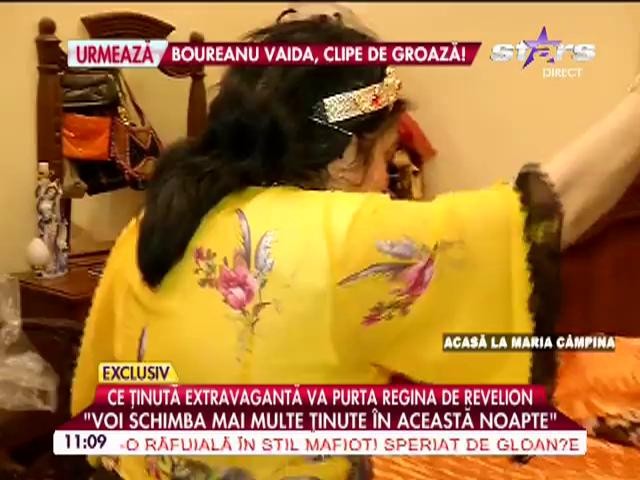 Regina Magiei Albe, Maria C&acirc;mpina, vrea să facă senzaţie de Revelion! Iată ce rochii scumpe va purta
