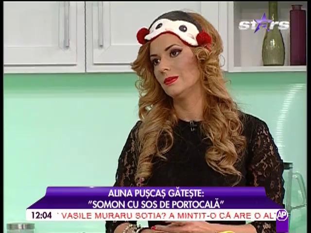 Rețetă Alina Pușcaș: Somon cu sos de portocală