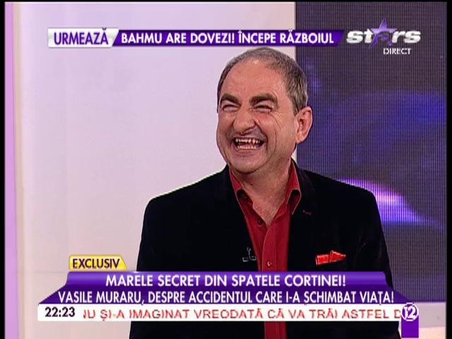 Vasile Muraru, despre nasul care l-a consacrat! Cum &icirc;l ascundea &icirc;n tinereţe?