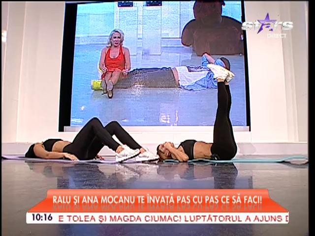 Cum să ai un abdomen plat chiar la tine acasă!