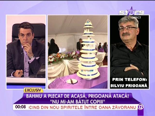 Adriana Bahmuţeanu a plecat de acasă, Silviu Prigoană atacă: "Nu mi-am bătut copiii"