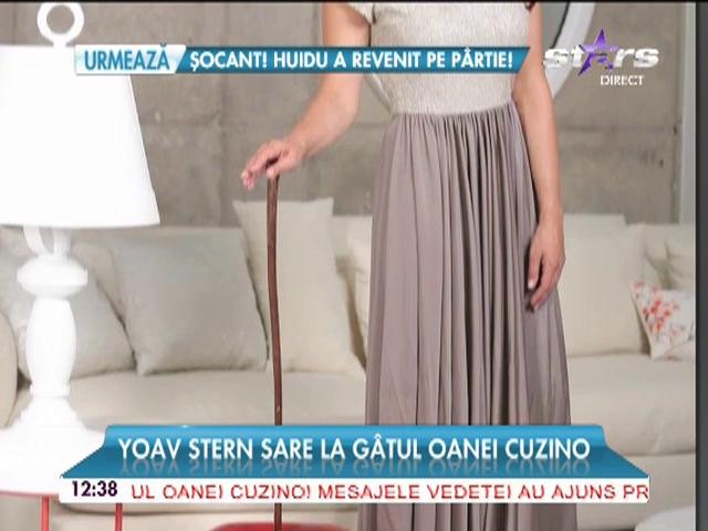 Yoav Stern sare la g&acirc;tul Oanei Cuzino