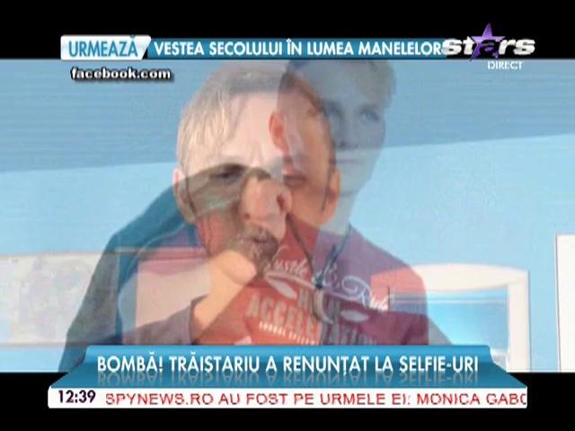 Bombă! Mihai Trăistariu a renunţat la selfie-uri! "Nu sunt pasionat de selfie, s-a &icirc;nţeles greşit!"
