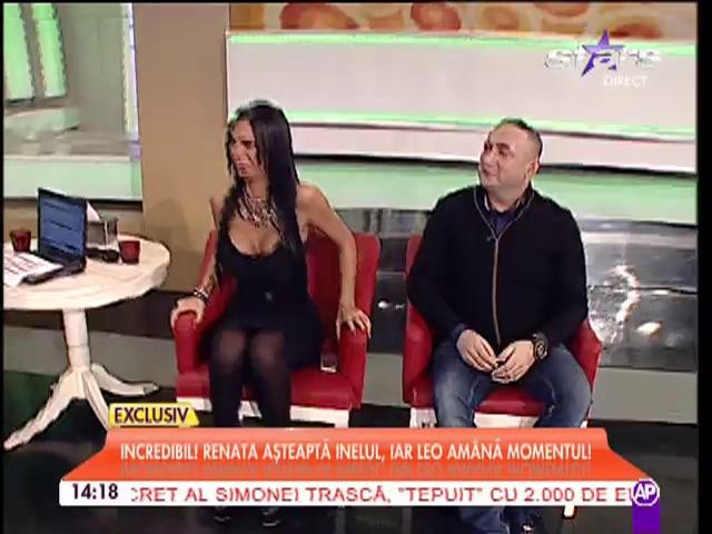 Leo a cerut-o de nevastă pe Renata