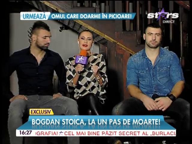 Bogdan Stoica, la un pas de moarte!