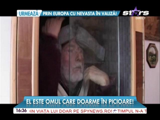 El este omul care doarme &icirc;n picioare! Inveţia care a uimit mapamandol!