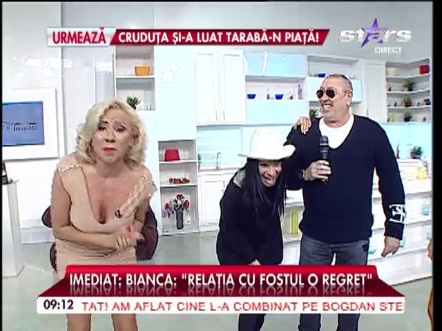 Bote o saruta pe Andreea Tonciu