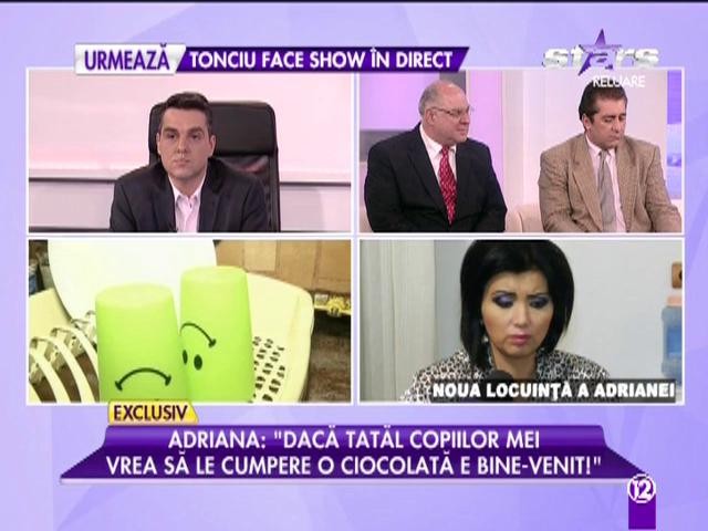Adriana Bahmuţeanu este disperată: "Copiii mei au &icirc;nceput să-şi dea palme singuri, pentru că aşa i-a obişnuit tati"