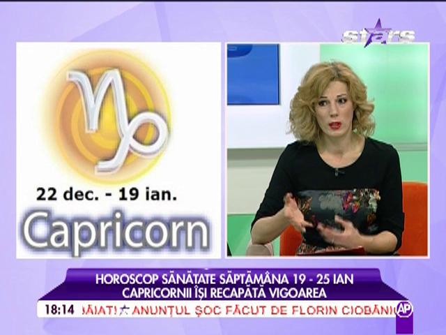 Horoscop sănătate în săptămâna 19-25 ianuarie!