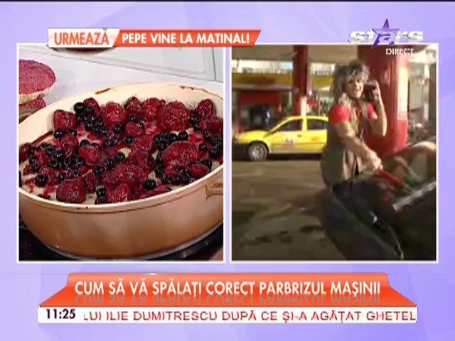 Cum să vă spălaţi corect parbrizul maşinii