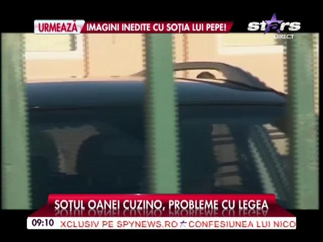 Sotul Oanei Cuzino are probleme cu legea