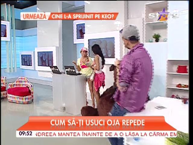 Cum să &icirc;ţi usuci oja repede