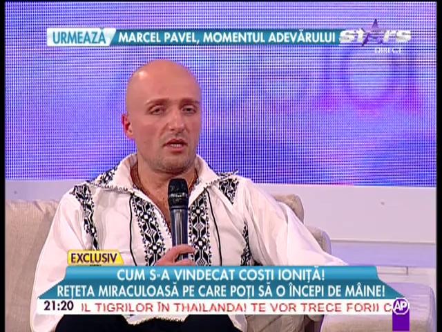 Cum s-a vindecat Costi Ioniţă? Află reţeta miraculoasă chiar de la el