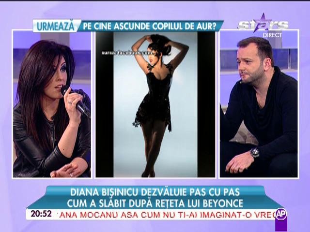 Diana Bişinicu dezvăluie pas cu pas! Cum a slăbit după reţeta lui Beyonce