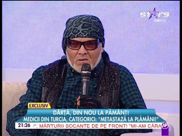 Marian D&acirc;rţă, din nou la păm&acirc;nt! Medicii din Turcia sunt categorici: "Metastază la plăm&acirc;ni"