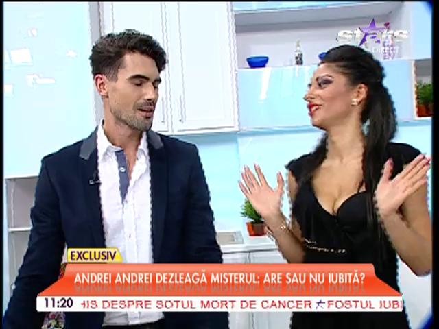 Moment incendiar! "Burlacul" Andrei şi-a etalat armele de seducţie la "Star Matinalul de Weekend"