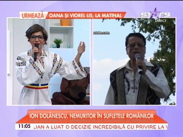 Show total la "Star matinal de weekend"! Nasrin a intrat &icirc;n pielea lui Ion Dolănescu