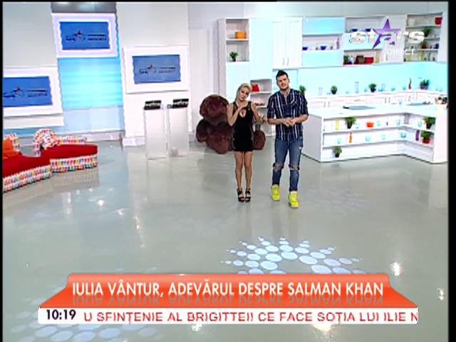 Iulia V&acirc;ntur, adevărul despre Salman Kahn
